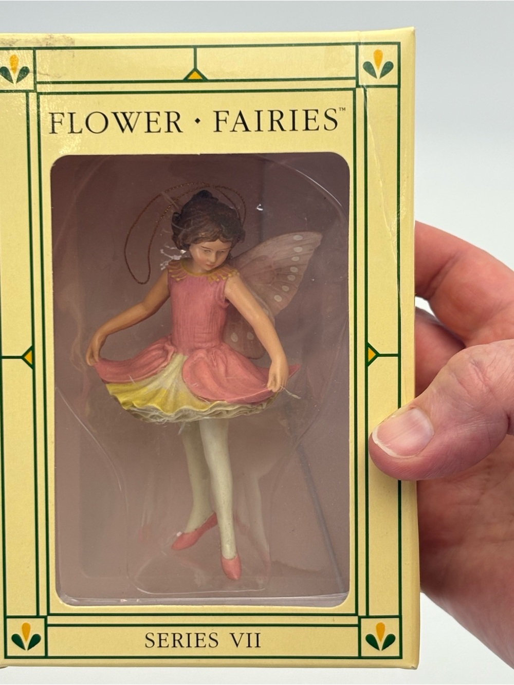 Vintage Flower Fairies Series VII Columbine Fairy Figurine in Box